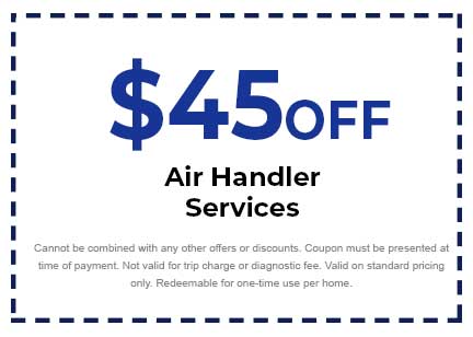 Discount on Air Handler Services