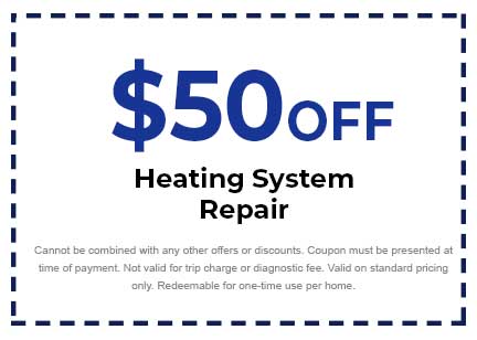 Discount on Heating System Repair